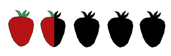 1 and a half Strawberries